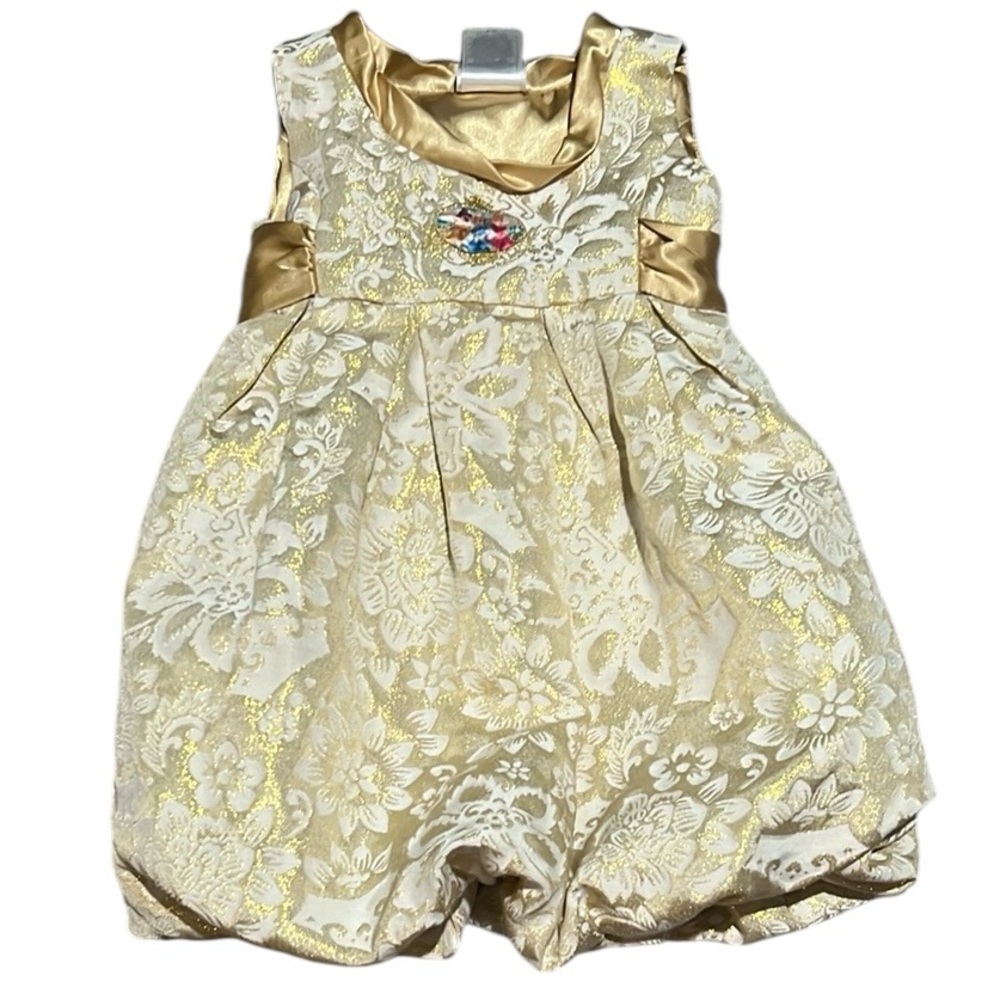 Disney Store Exclusive Princess Gold Dress